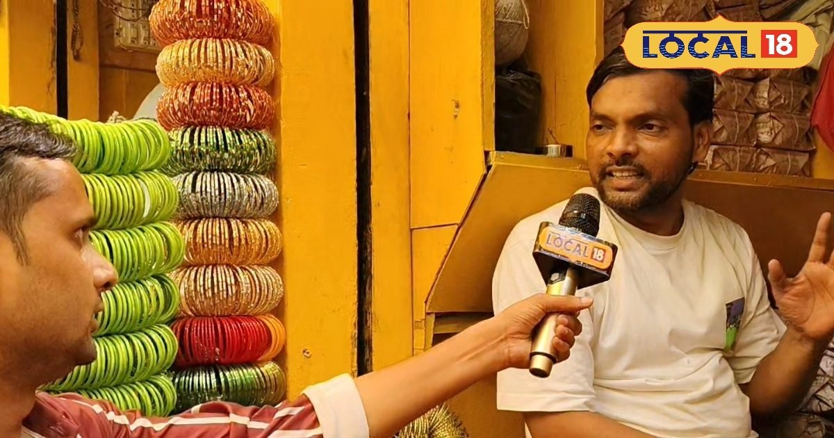 चूड़ी बाजार में जाम और ई-रिक्शा से ग्राहक हुए लापता, व्यापारियों ने जताया दुख!