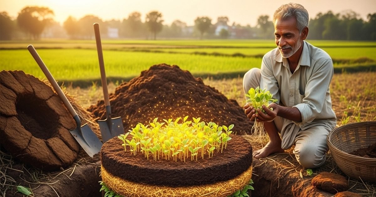 बेकार पत्तियां, पराली, गोबर से करें 10 परतों वाला ये जुगाड़ … मिट्टी उगलेगी ‘सोना’! जानें विधि