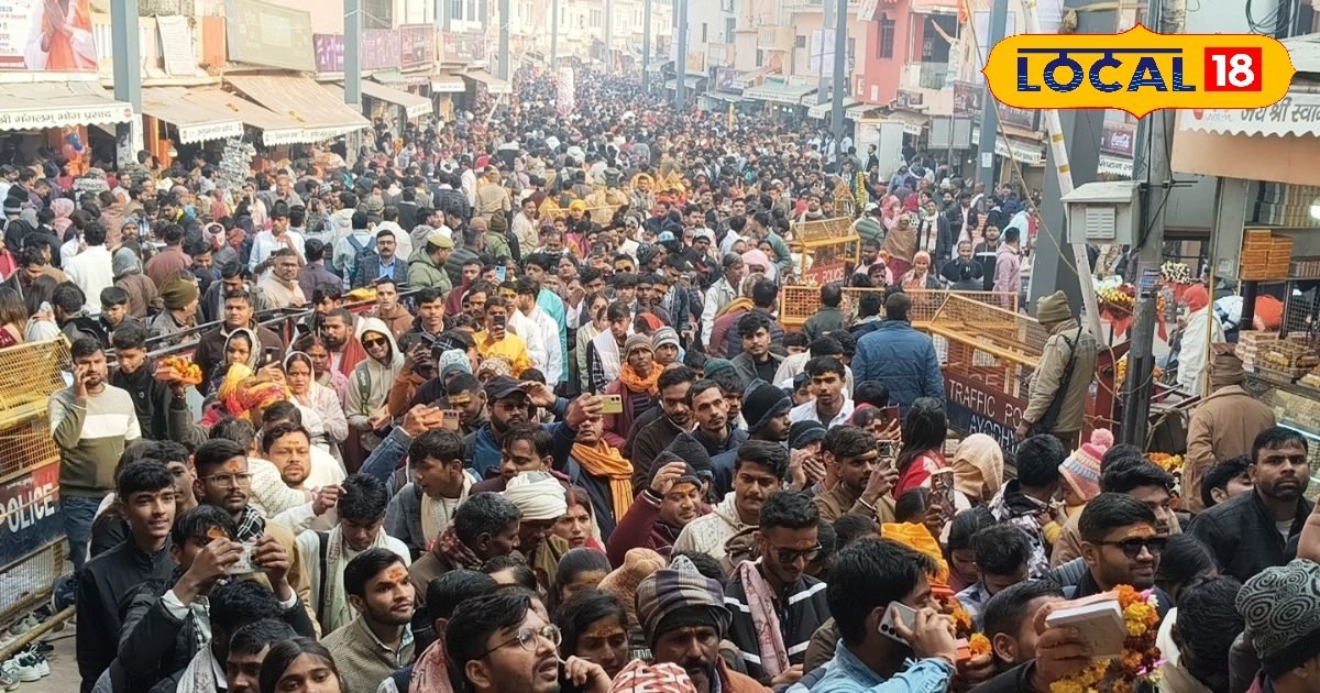 अयोध्या में आस्था का महासैलाब, श्रद्धालुओं की रिकॉर्ड भीड़ से कारोबार में उछाल, जानें रामनगरी का हाल