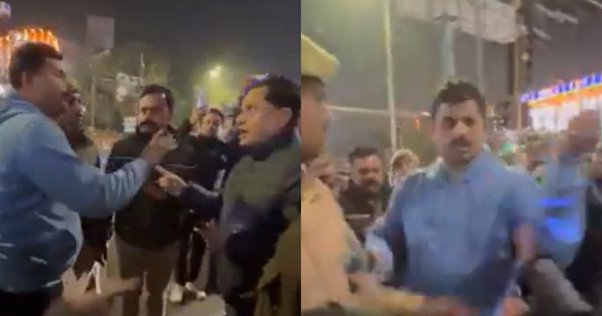 नशे में धुत दारोगा की दबंगई, पहले ट्रैफिक नियमों की उड़ाई धज्जियां, फिर DCP से ही उलझा, देखें वीडियो