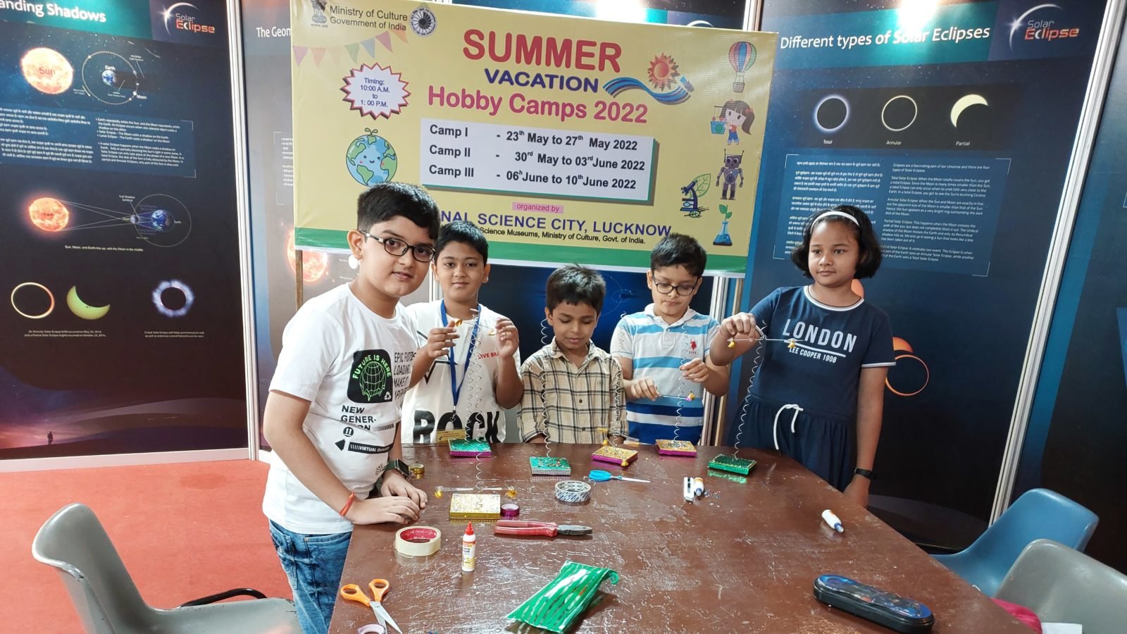 लखनऊ:-रीजनल साइंस सिटी है विज्ञान का ऐसा केंद्र जहां खेल-खेल में बच्चे सीखते हैं साइंस की बारीकियां