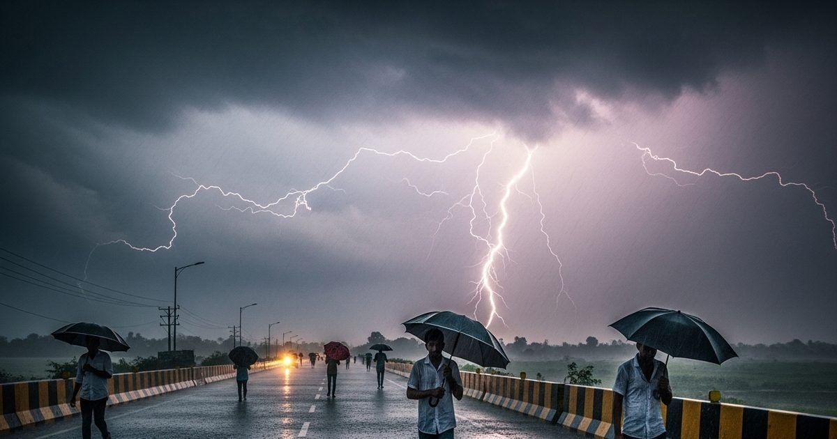 80KM की रफ्तार से उठेगा बवंडर, कांप जाएगा UP-बिहार, 17 राज्यों में अलर्ट