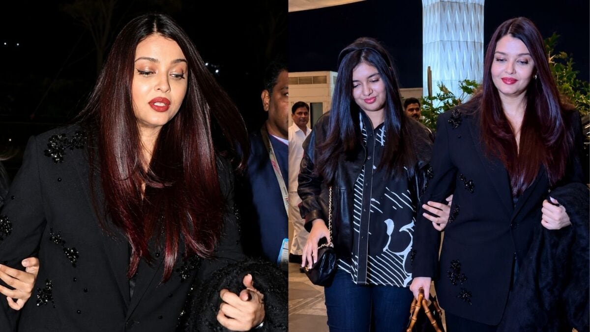 Cannes 2026 के रेड कार्पेट से पहले एयरपोर्ट पर छाईं ऐश्वर्या, बेटी आराध्या भी आई नजर