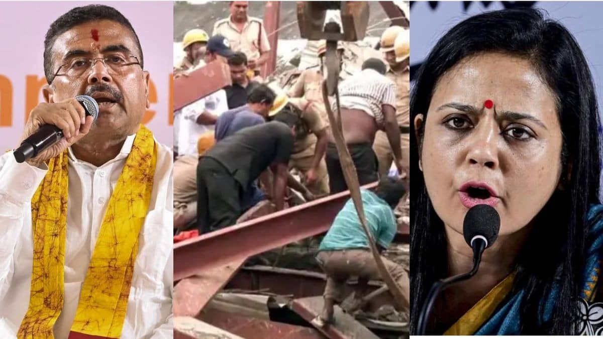 कोलकाता निर्माणाधीन गोदाम हादसे में मौत पर भड़कीं महुआ मोइत्रा, कहा- इसमें जिस बॉबी हकीम के हस्ताक्षर हैं आप उसे अपनी पार्टी में…
