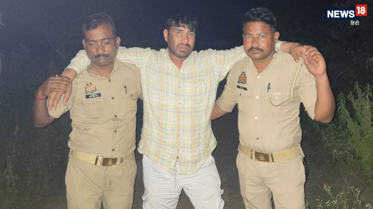 योगी बाबा की पुलिस का डबल एक्शन, गैंगस्टर और शातिर चोर मुठभेड़ में गिरफ्तार