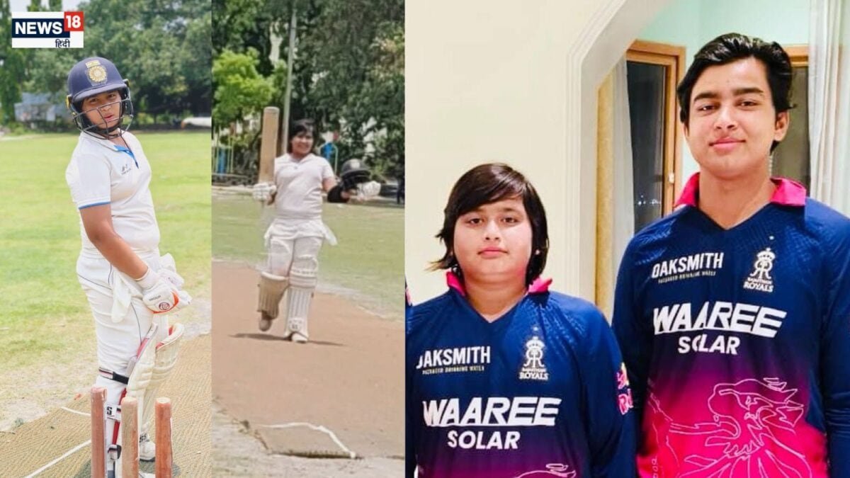 20 चौके और 103 रन…वैभव के छोटे भाई आशीर्वाद ने ठोकी करियर की पहली सेंचुरी