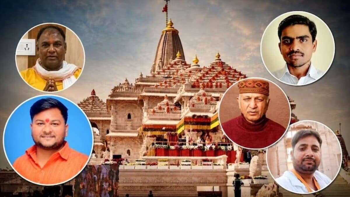 ज‍िन 8 लोगों पर लगे दान चोरी के आरोप, उनके घर से क्‍या-क्‍या म‍िला