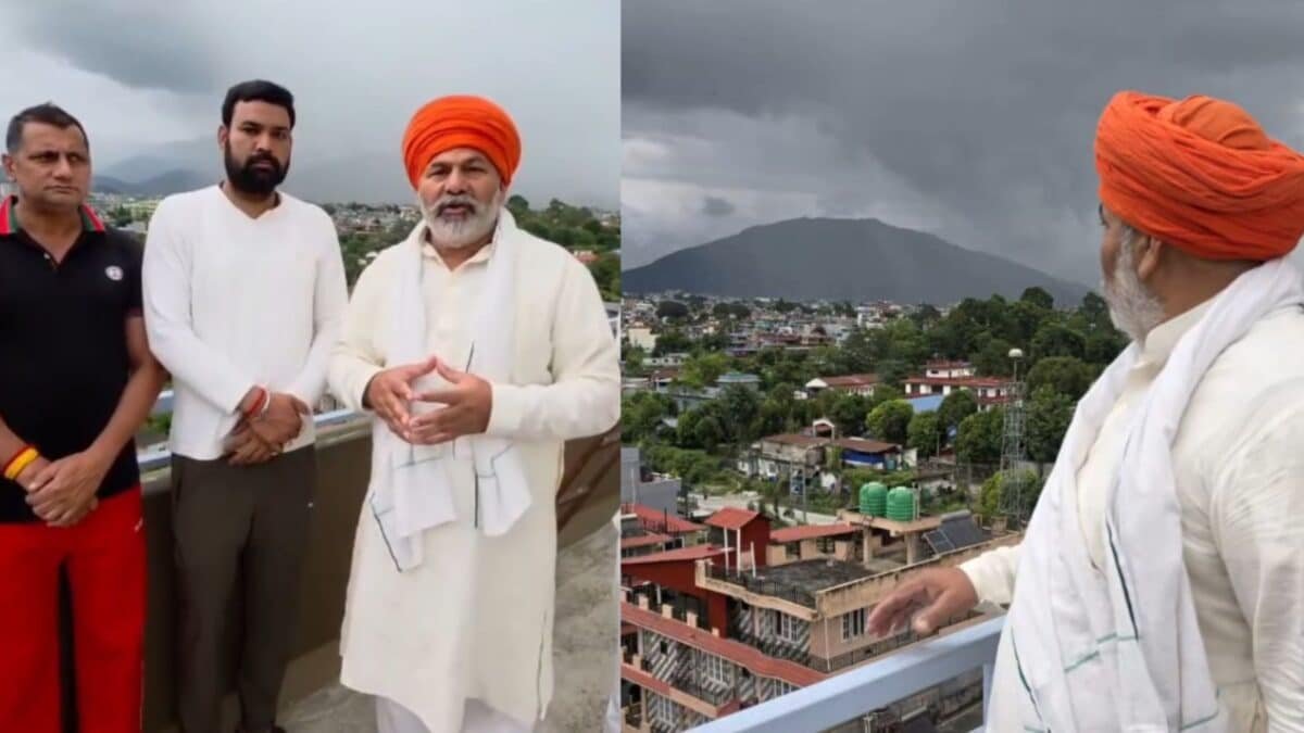 नेपाल की बाढ़ में फंसे राकेश टिकैत, वीडियो शेयर कर बताई पूरी कहानी