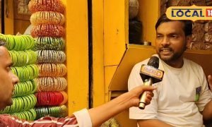 चूड़ी बाजार में जाम और ई-रिक्शा से ग्राहक हुए लापता, व्यापारियों ने जताया दुख!