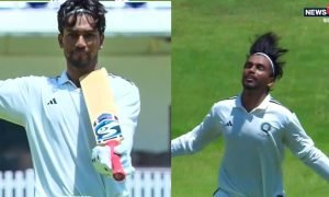 ईशान के बाद कुमार कुशाग्र ने भी जड़ा शतक, तिलक वर्मा के गेंदबाजों की निकली हवा