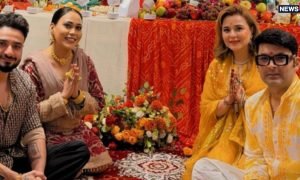 कपिल शर्मा के गणेश उत्सव में पहुंचीं अफसाना खान, धर्म को लेकर ट्रोलर्स ने घेरा