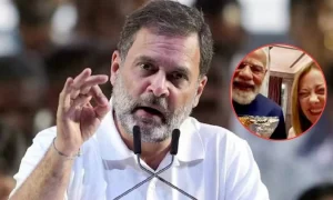 ‘आर्थिक तूफान सर पर और प्रधानमंत्री इटली में टॉफी बांट रहे, ये नेतृत्व नहीं…’, राहुल गांधी ने ‘मेलोडी मोमेंट’ पर कसा तंज